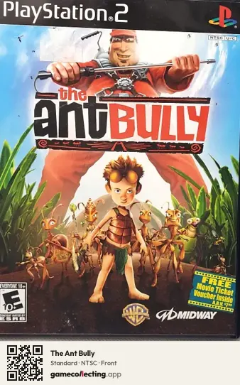 The Ant Bully PlayStation 2, NTSC box front