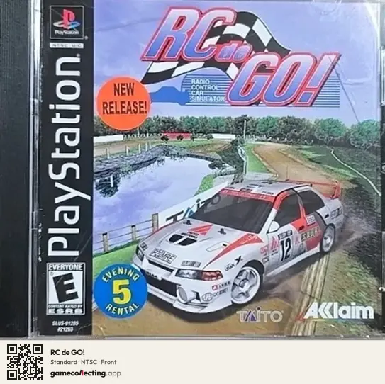 RC de GO! PlayStation, NTSC box front