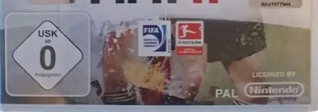 FIFA 11, the USK square on its front