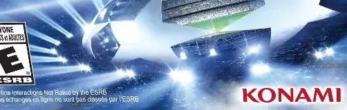 Pro Evolution Soccer 2014, the ESRB box on its front