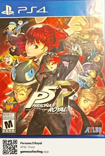 Persona 5 Royal PlayStation 4, NTSC box front