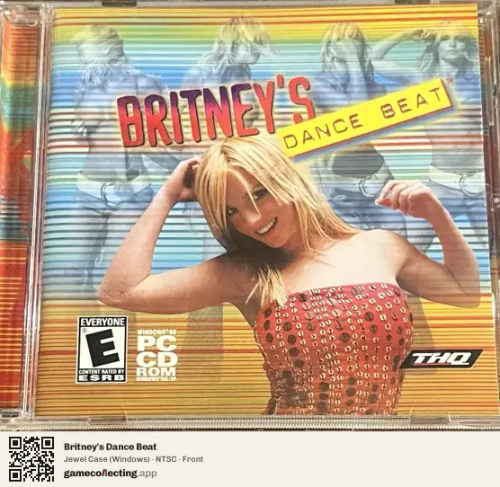Britney's Dance Beat Computer, NTSC box front