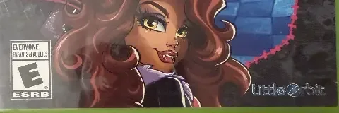 Monster High: New Ghoul in School, the ESRB box on its front