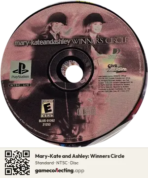 Mary-Kate and Ashley: Winners Circle PlayStation, NTSC disc