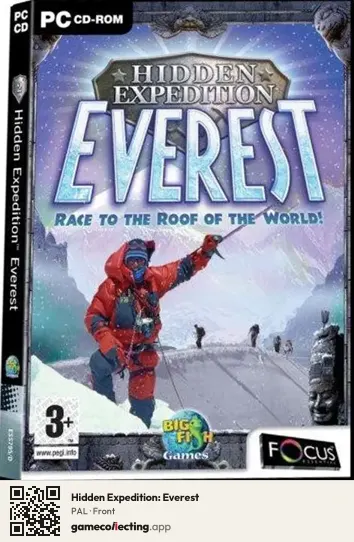 Hidden Expedition: Everest Computer, PAL box front