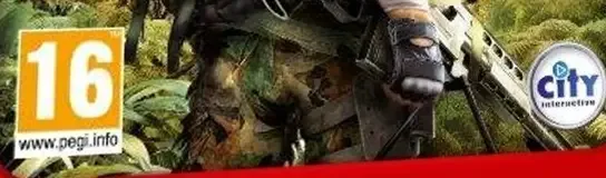 Sniper: Ghost Warrior, the PEGI square on its front