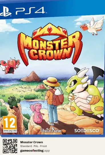 Monster Crown PlayStation 4, PAL box front