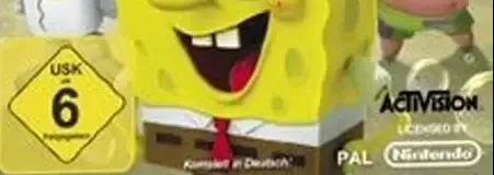 SpongeBob SquarePants: Plankton's Robotic Revenge, the USK square on its front