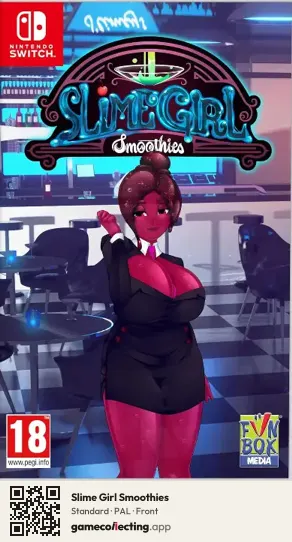 Slime Girl Smoothies Nintendo Switch, PAL box front