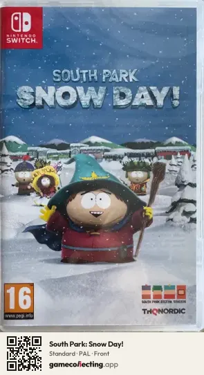 South Park: Snow Day! Nintendo Switch, PAL box front