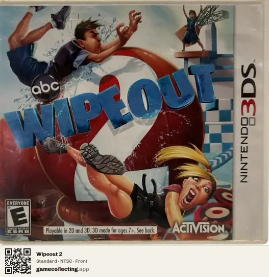 Wipeout 2 Nintendo 3DS, NTSC box front