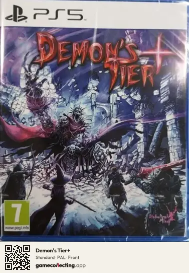Demon's Tier+ PlayStation 5, PAL box front
