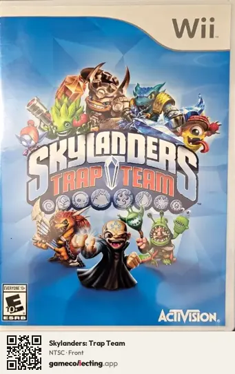 Skylanders: Trap Team Nintendo Wii, NTSC box front