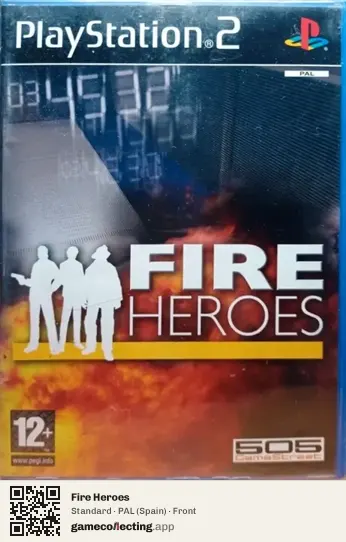 Fire Heroes PlayStation 2, Spain box front