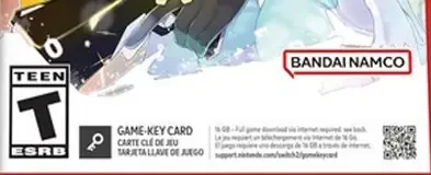 Digimon Story Time Stranger, the ESRB box on its front