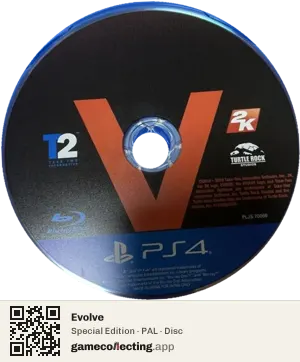 Evolve PlayStation 4, PAL disc