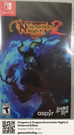 Dungeons & Dragons Neverwinter Nights 2: Enhanced Edition Nintendo Switch, NTSC box front