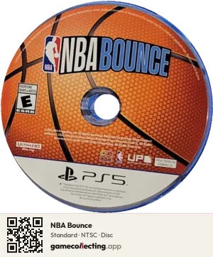 NBA Bounce PlayStation 5, NTSC disc