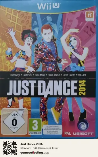 Just Dance 2014 Nintendo Wii U, Germany box front