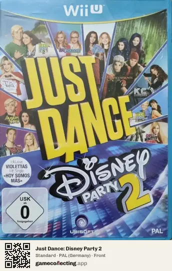 Just Dance: Disney Party 2 Nintendo Wii U, Germany box front