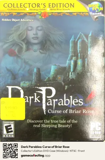 Dark Parables: Curse of Briar Rose Computer, NTSC box front