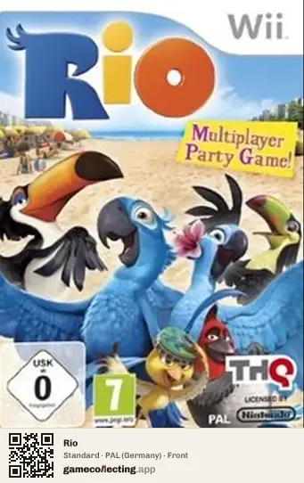 Rio Nintendo Wii, Germany box front