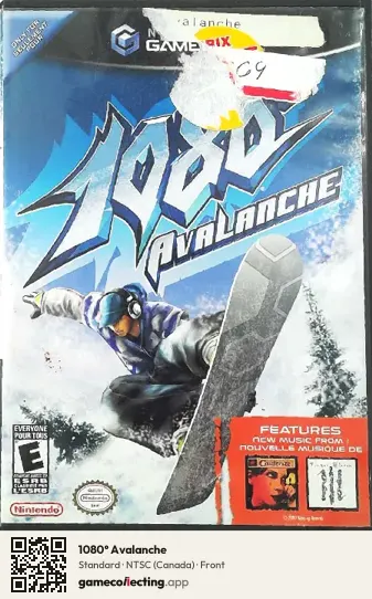 1080° Avalanche Nintendo GameCube, Canada box front