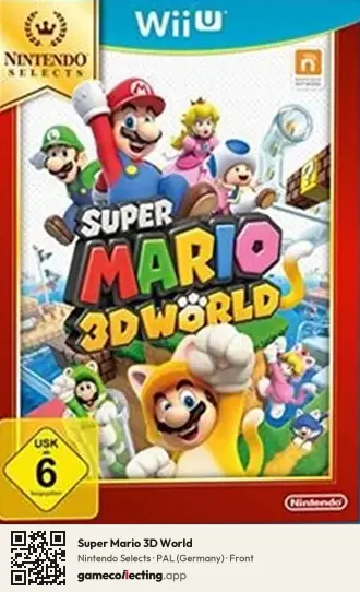 Super Mario 3D World Nintendo Wii U, Germany box front