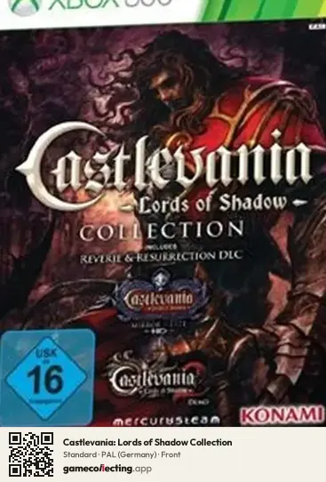 Castlevania: Lords of Shadow Collection Xbox 360, Germany box front