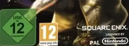 Final Fantasy Crystal Chronicles: The Crystal Bearers, the USK square on its front