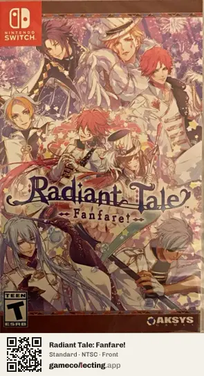 Radiant Tale: Fanfare! Nintendo Switch, NTSC box front