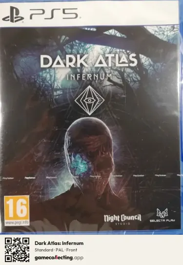 Dark Atlas: Infernum PlayStation 5, PAL box front