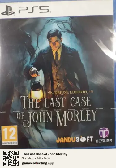 The Last Case of John Morley PlayStation 5, PAL box front