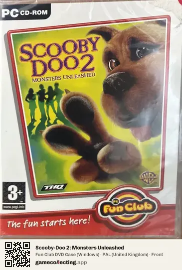 Scooby-Doo 2: Monsters Unleashed Computer, United Kingdom box front