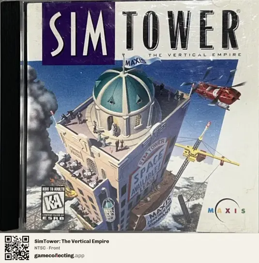 SimTower: The Vertical Empire Computer, NTSC box front