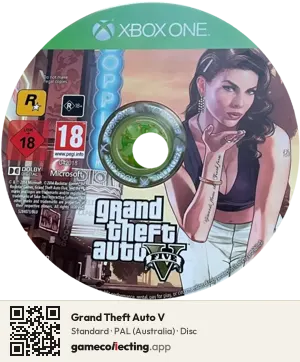 Grand Theft Auto V Xbox One, PAL disc