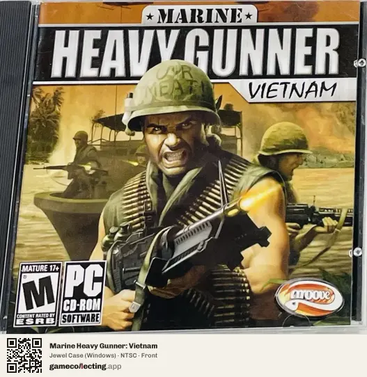 Marine Heavy Gunner: Vietnam Computer, NTSC box front
