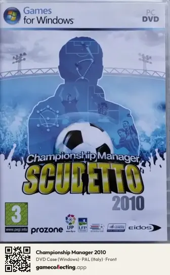 Championship Manager 2010 Computer, Italy box front