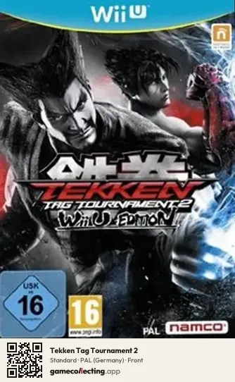 Tekken Tag Tournament 2 Nintendo Wii U, Germany box front