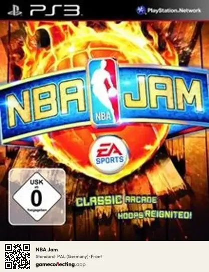 NBA Jam PlayStation 3, Germany box front