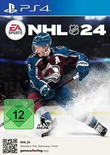 NHL 24 PlayStation 4, Germany box front