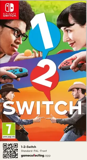 1-2-Switch Nintendo Switch, PAL box front