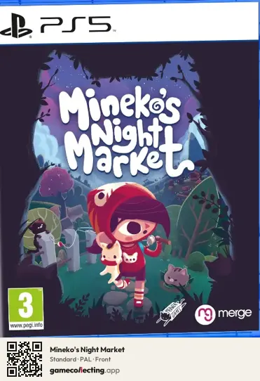 Mineko's Night Market PlayStation 5, PAL box front