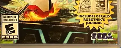Sonic X Shadow Generations, the ESRB box on its front