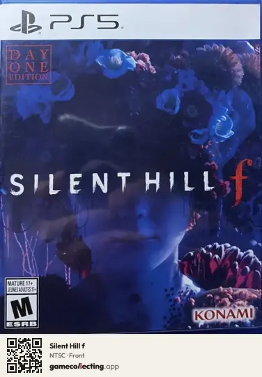 Silent Hill f PlayStation 5, NTSC box front