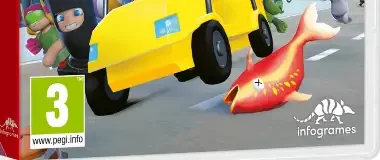 Totally Reliable Delivery Service, the PEGI square on its front