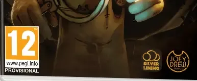 Bendy: Lone Wolf, the PEGI square on its front