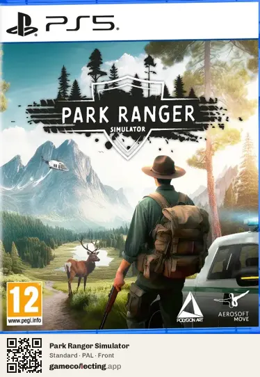 Park Ranger Simulator PlayStation 5, PAL box front
