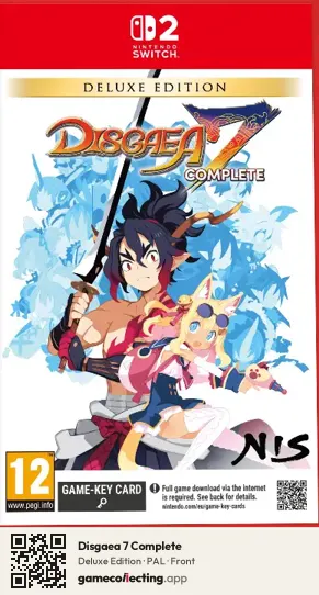 Disgaea 7 Complete Nintendo Switch 2, PAL box front