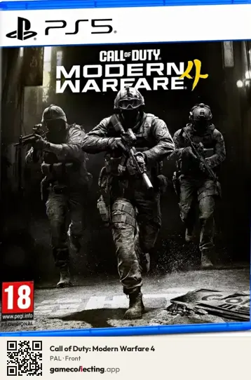 Call of Duty: Modern Warfare 4 PlayStation 5, PAL box front